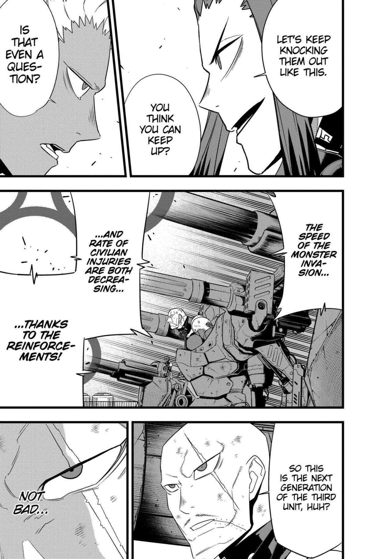 Kaiju No. 8 chapter 102 page 20