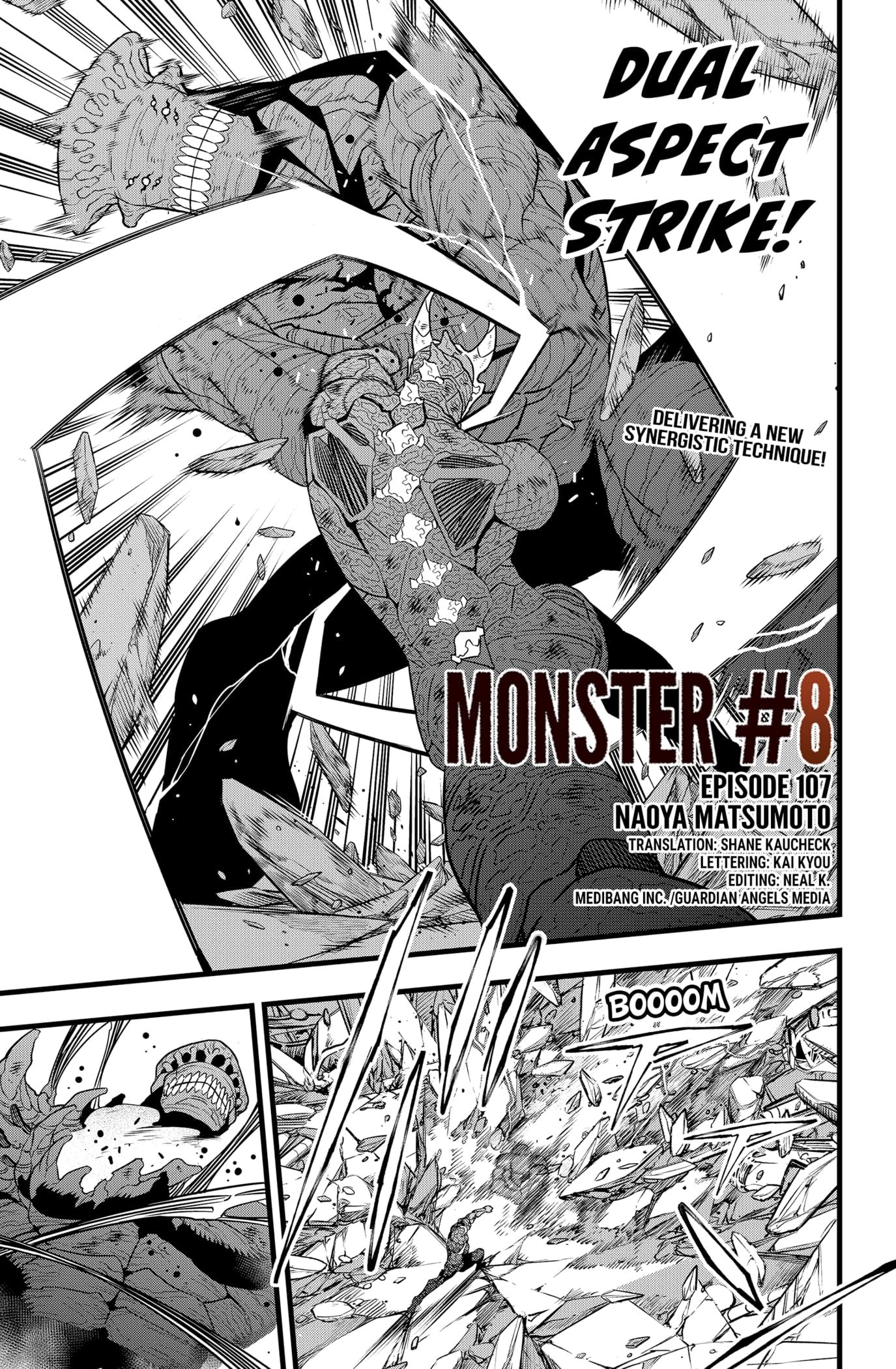 Kaiju No. 8 chapter 107 page 1