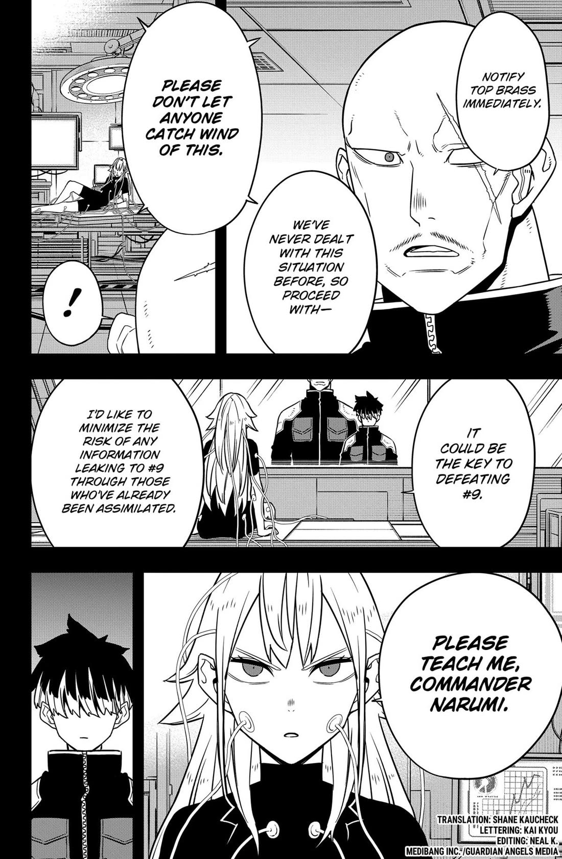 Kaiju No. 8 chapter 124 page 2