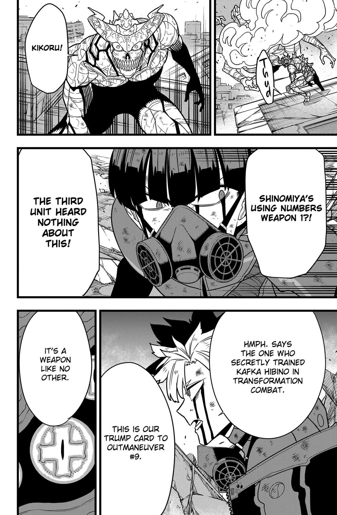 Kaiju No. 8 chapter 124 page 4
