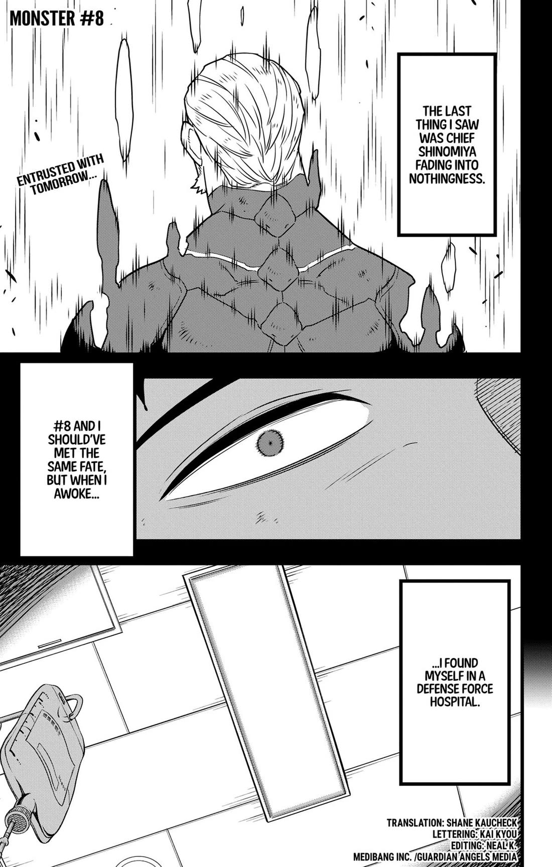 Kaiju No. 8 chapter 129 page 1