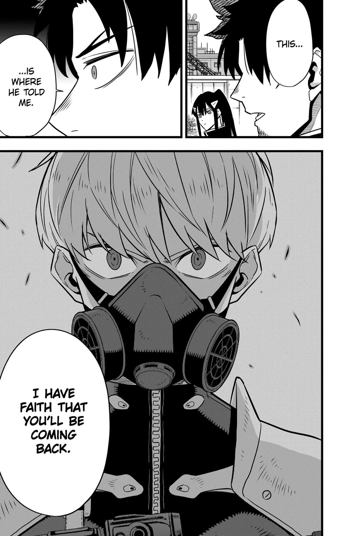 Kaiju No. 8 chapter 129 page 14