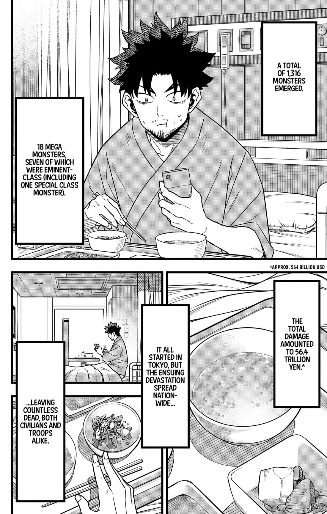 Kaiju No. 8 chapter 129 page 3