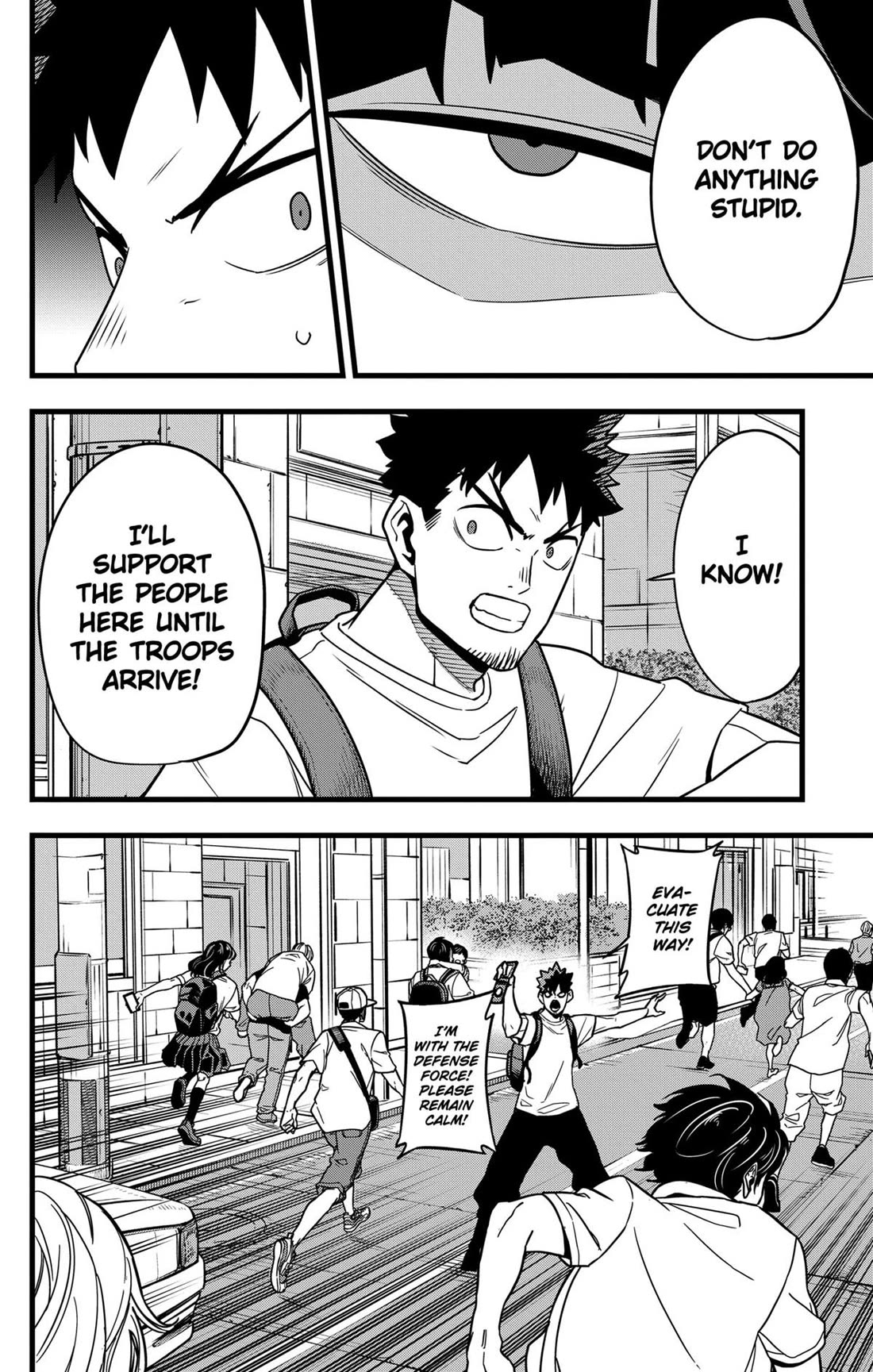 Kaiju No. 8 chapter 129 page 34