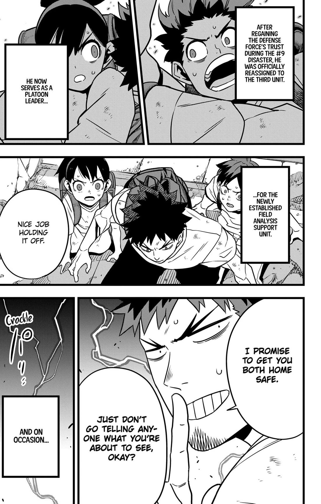 Kaiju No. 8 chapter 129 page 41