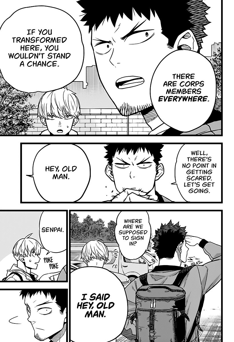 Kaiju No. 8 chapter 3 page 15