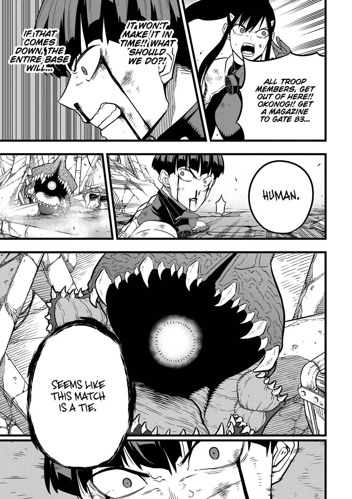 Kaiju No. 8 chapter 31 page 9