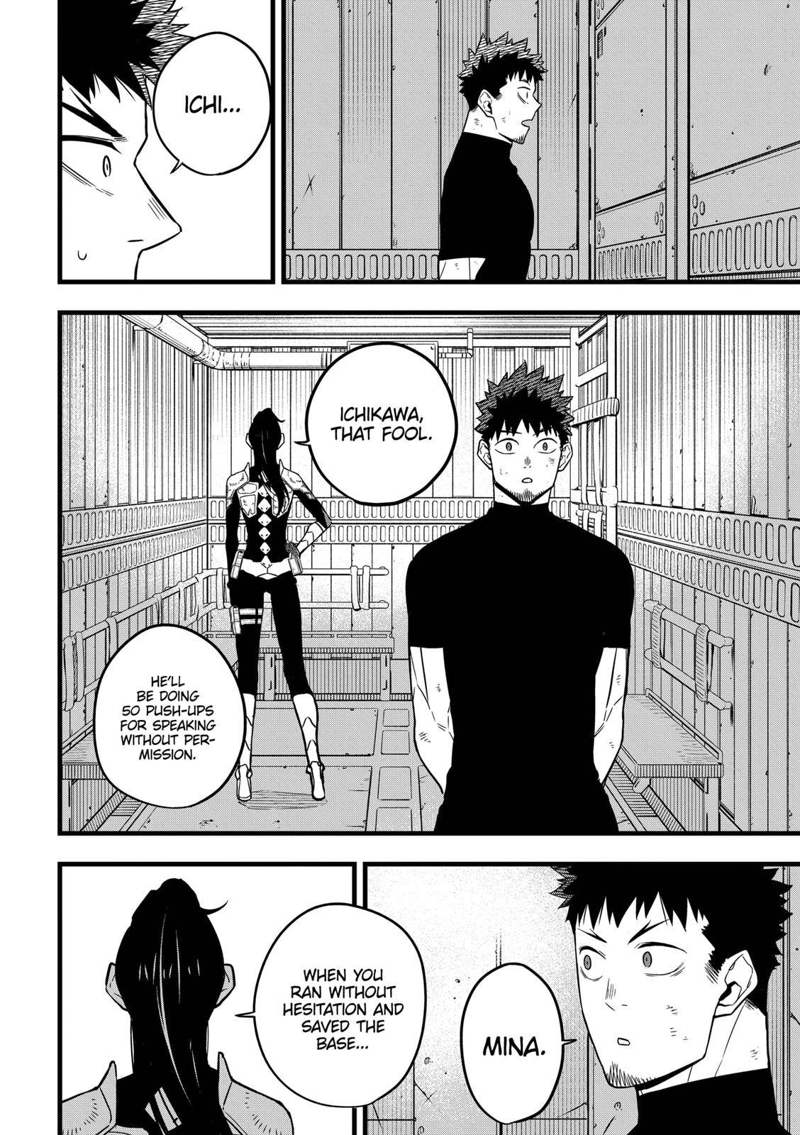 Kaiju No. 8 chapter 33 page 12