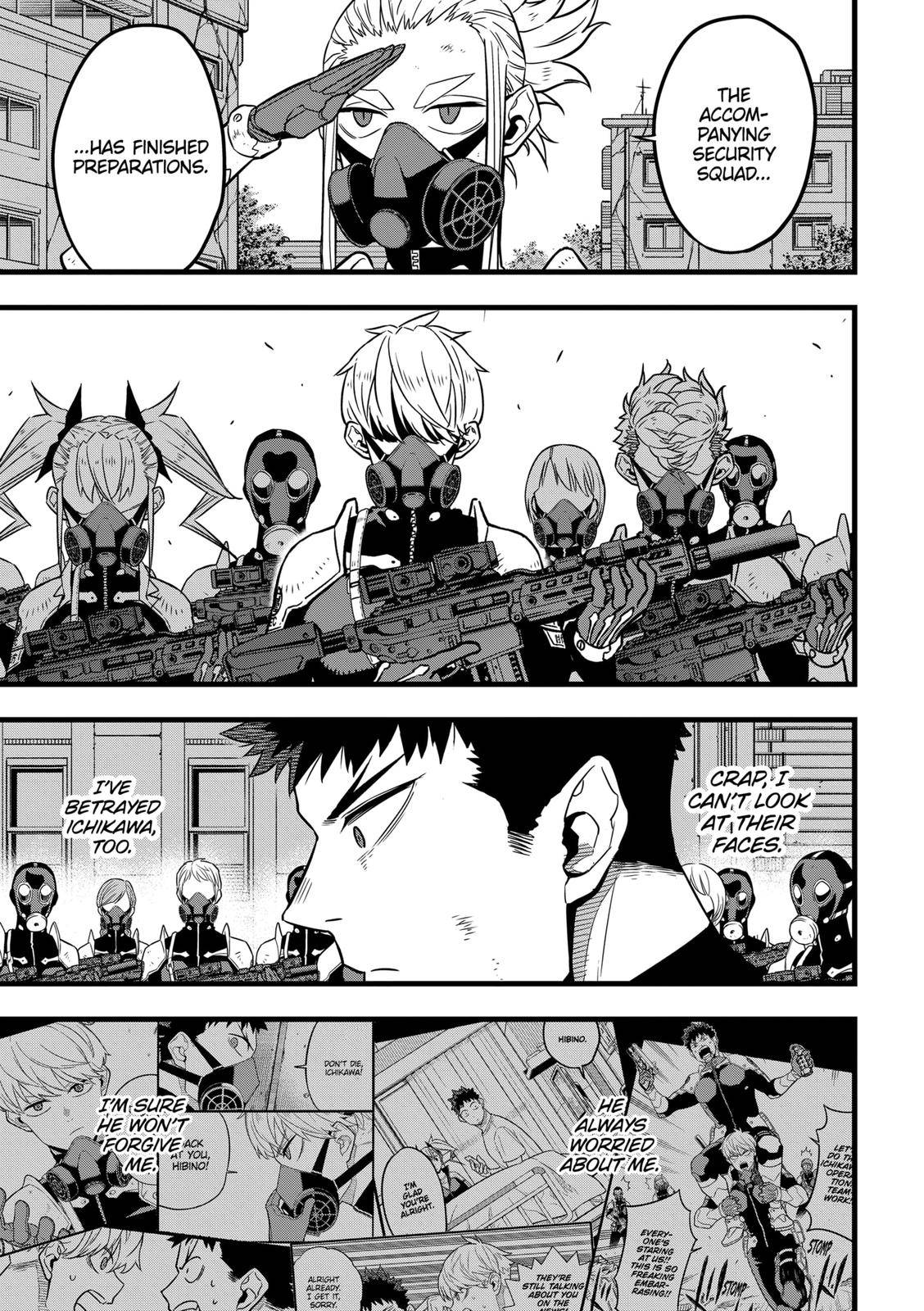 Kaiju No. 8 chapter 33 page 9