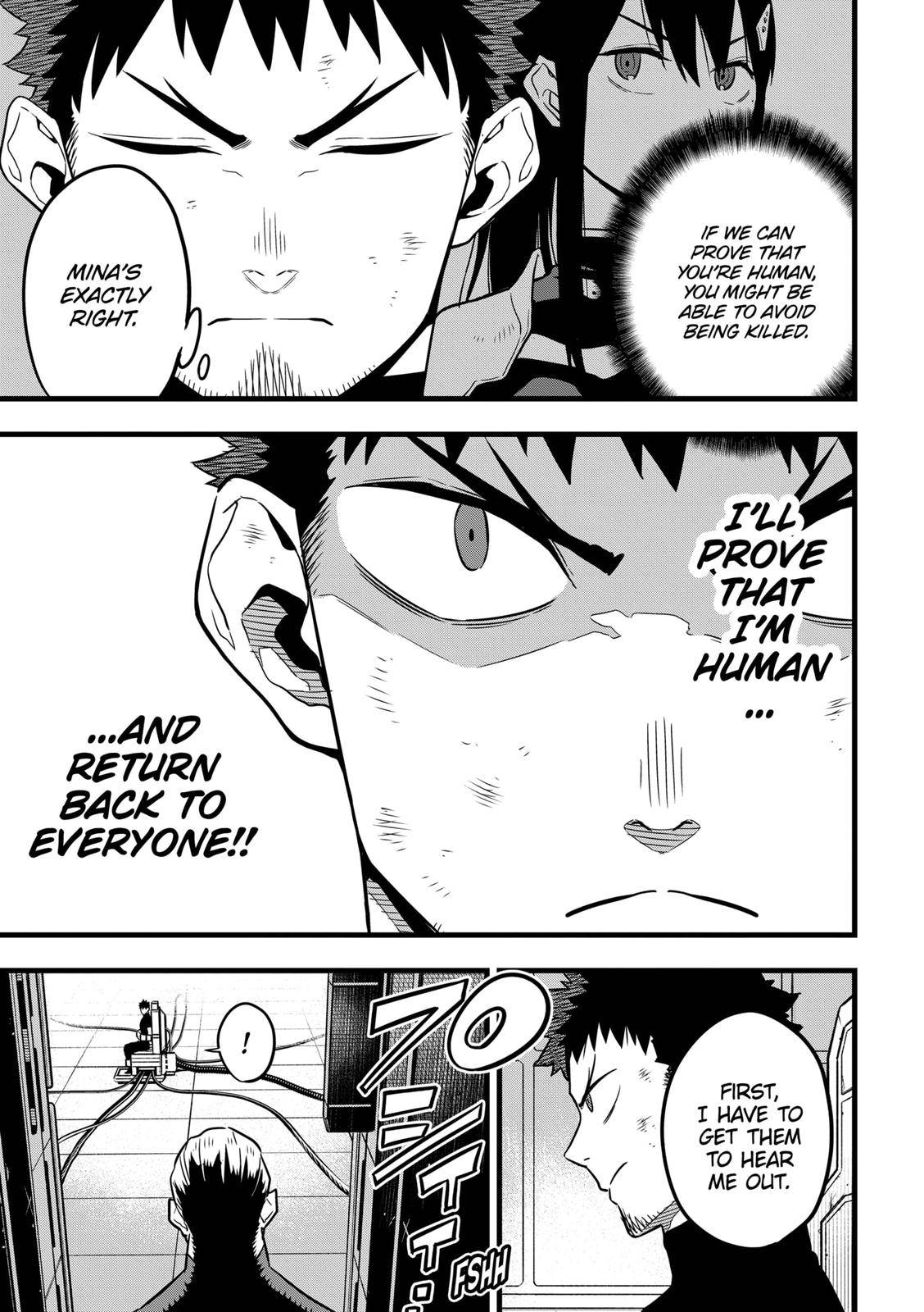 Kaiju No. 8 chapter 34 page 14