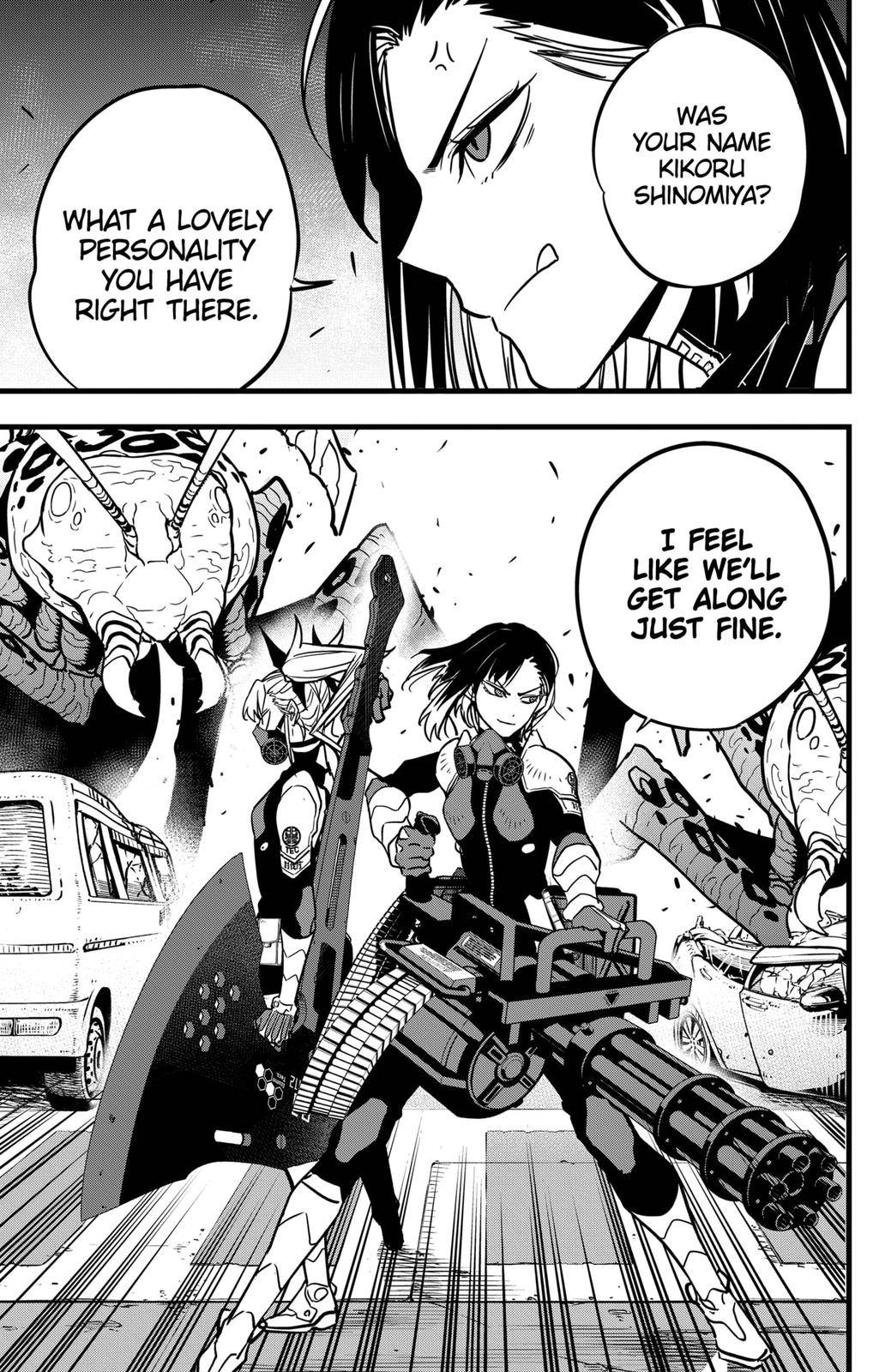 Kaiju No. 8 chapter 42 page 8