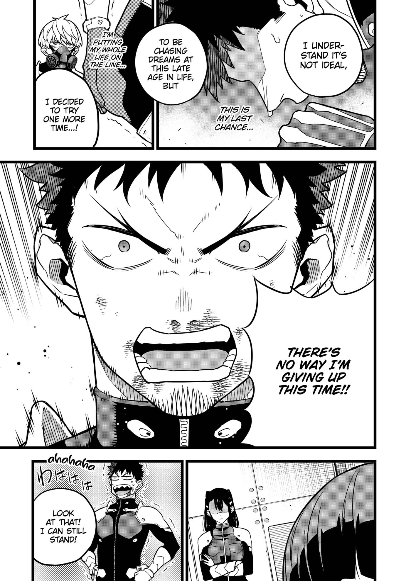 Kaiju No. 8 chapter 6.1 page 9