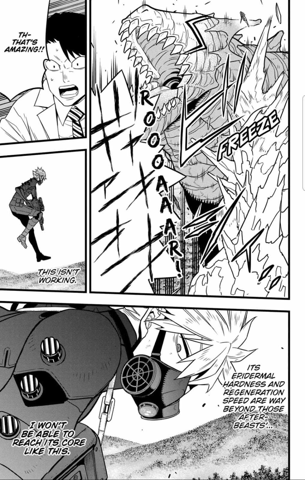Kaiju No. 8 chapter 61 page 14