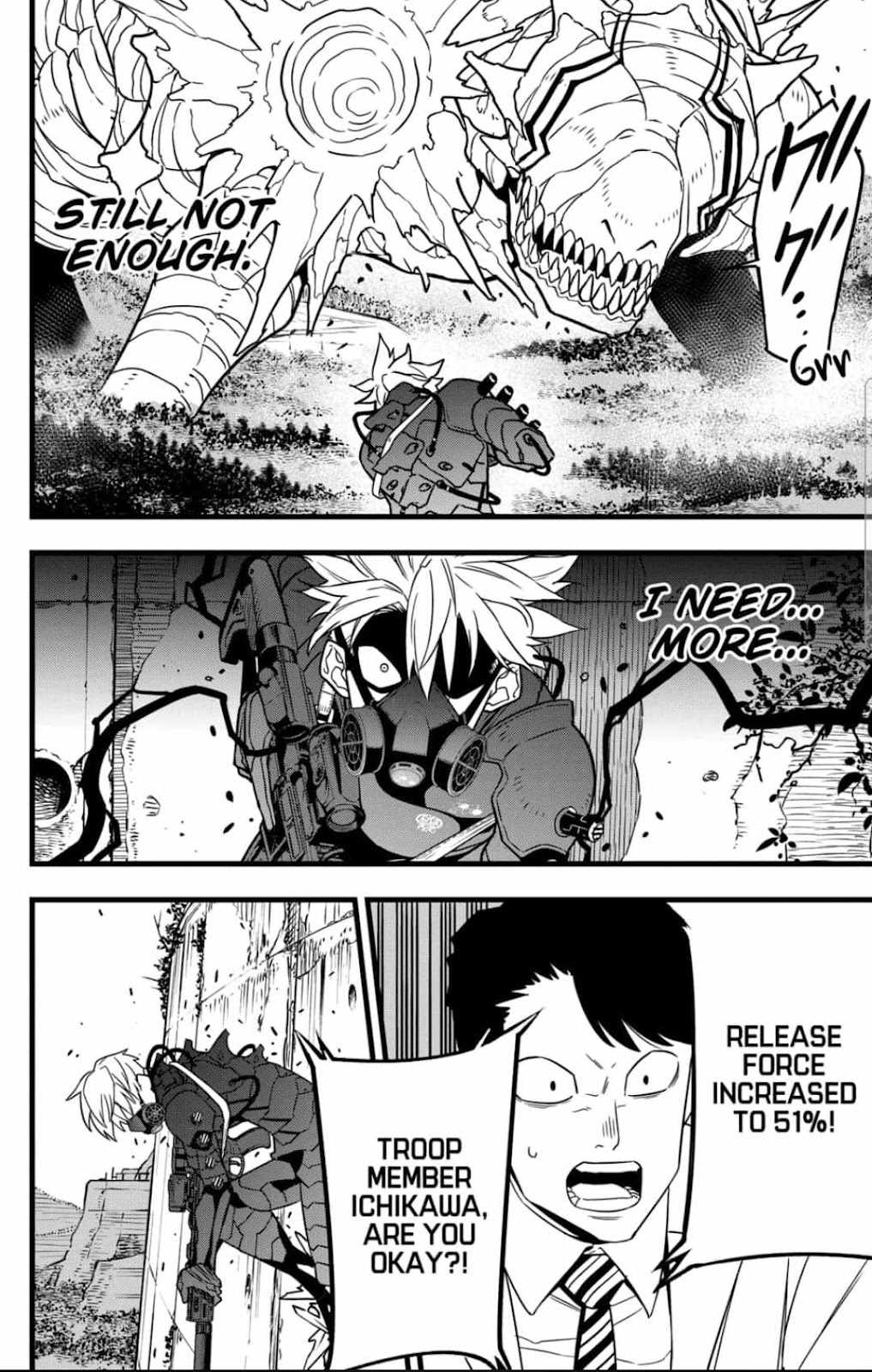 Kaiju No. 8 chapter 61 page 18