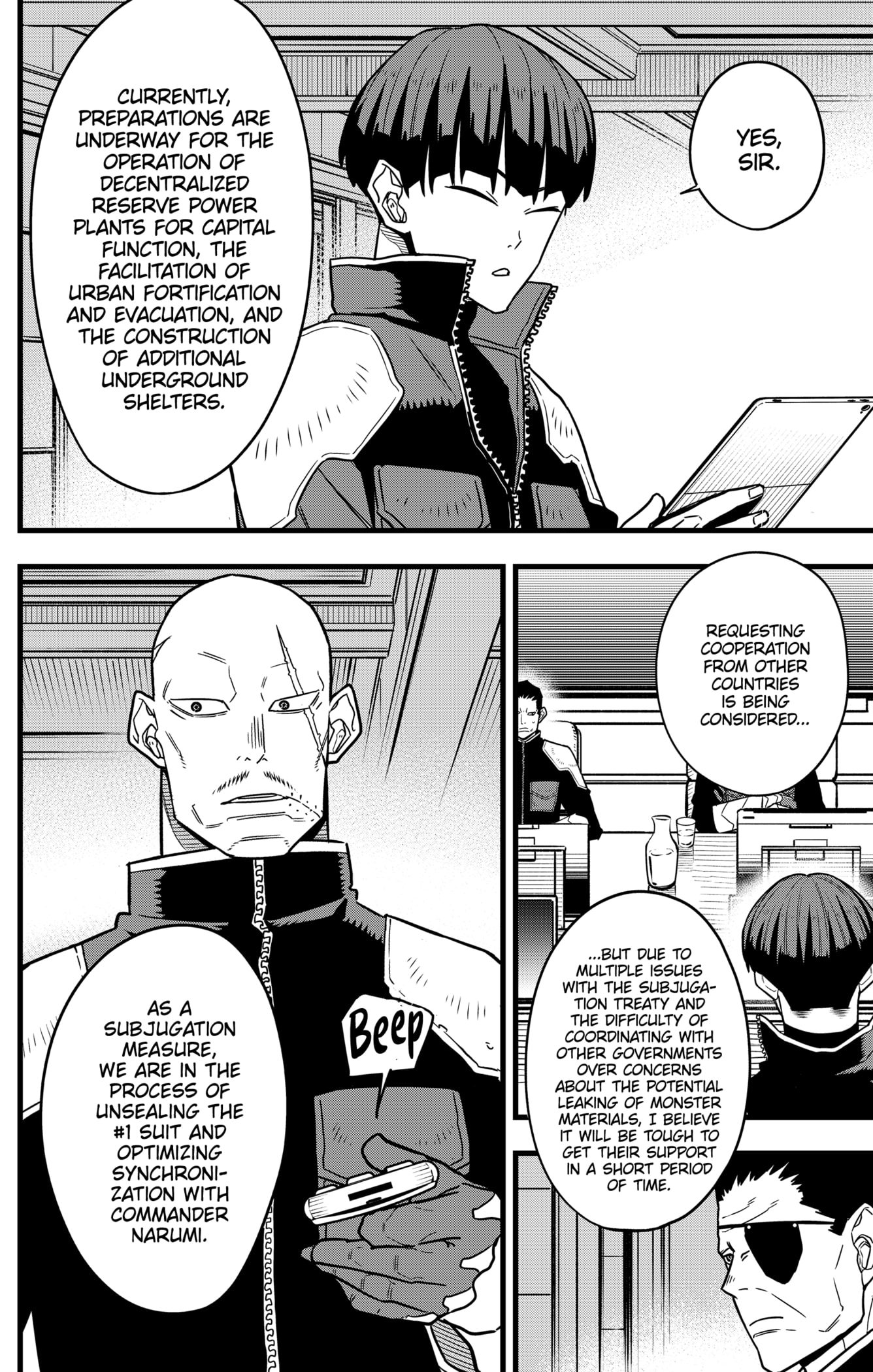 Kaiju No. 8 chapter 68 page 19