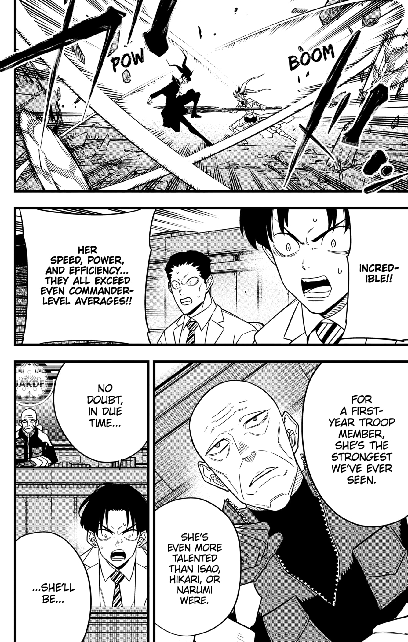 Kaiju No. 8 chapter 78 page 9