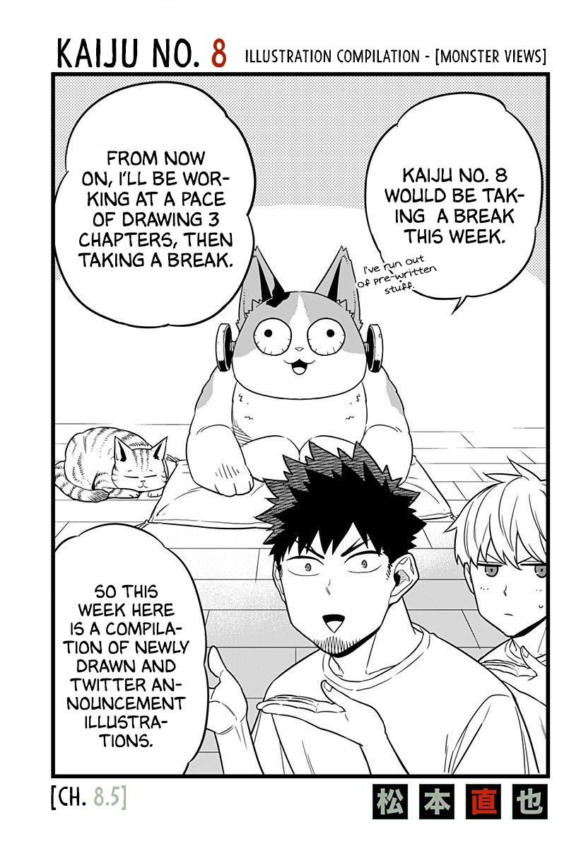 Kaiju No. 8 chapter 8.5 page 1