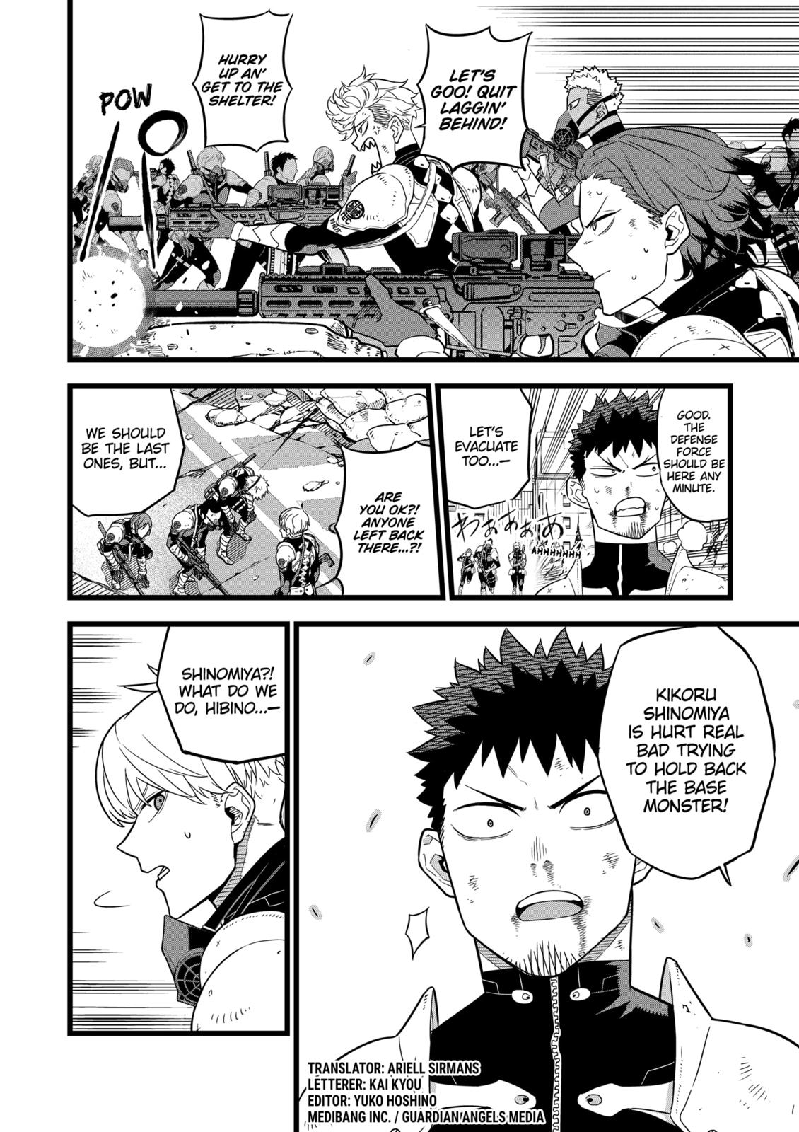 Kaiju No. 8 chapter 8 page 1