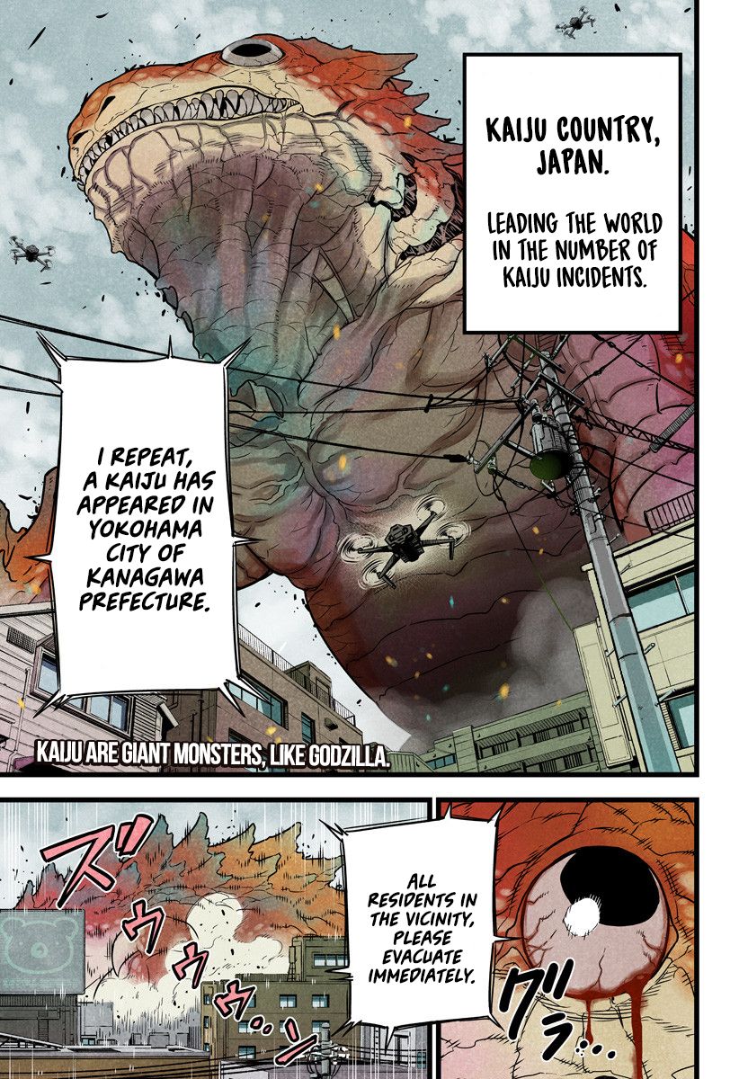 Kaiju No. 8 chapter 1 page 1