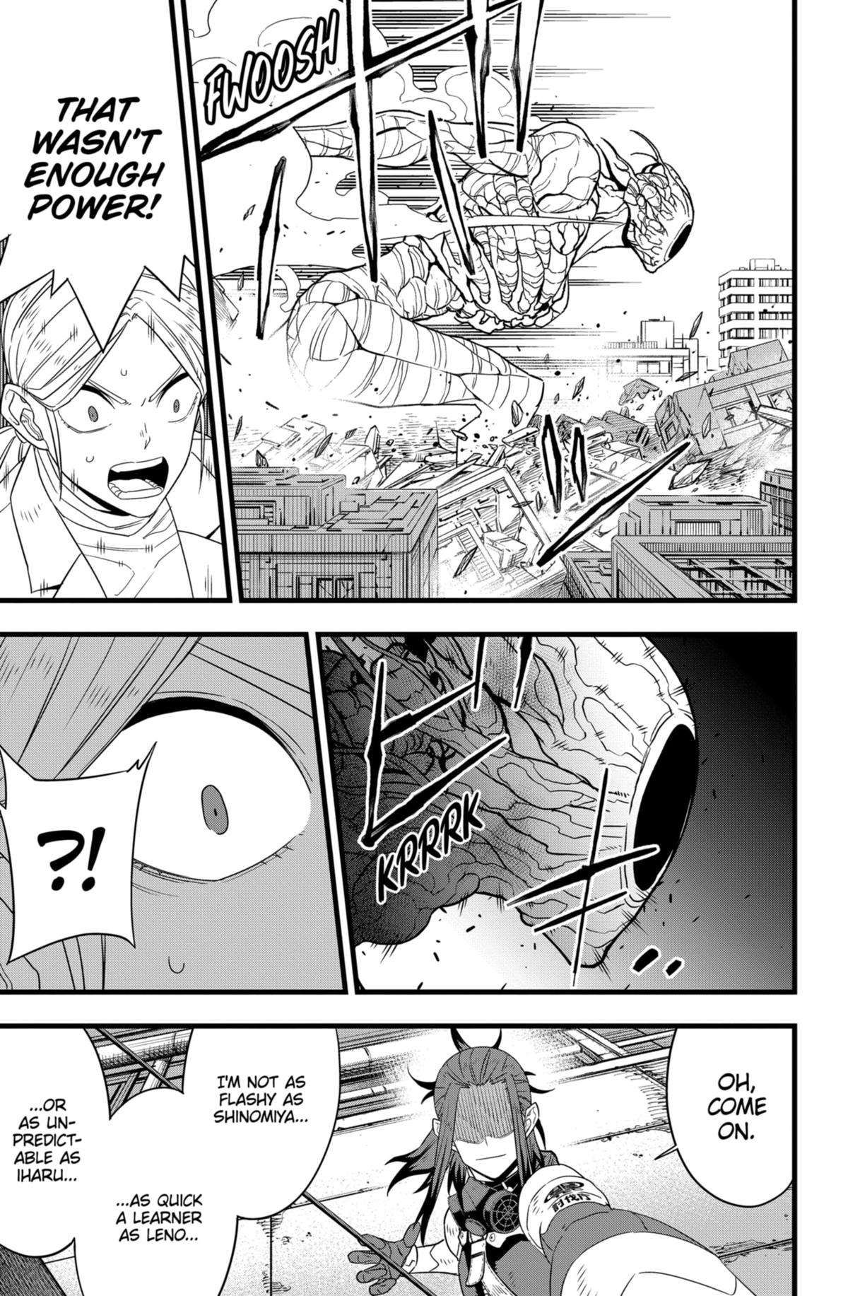 Kaiju No. 8 chapter 102 page 16