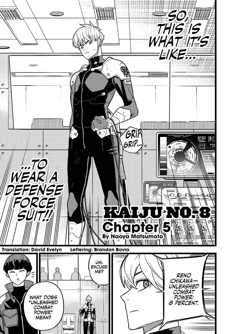 Kaiju No. 8 chapter 5 page 2