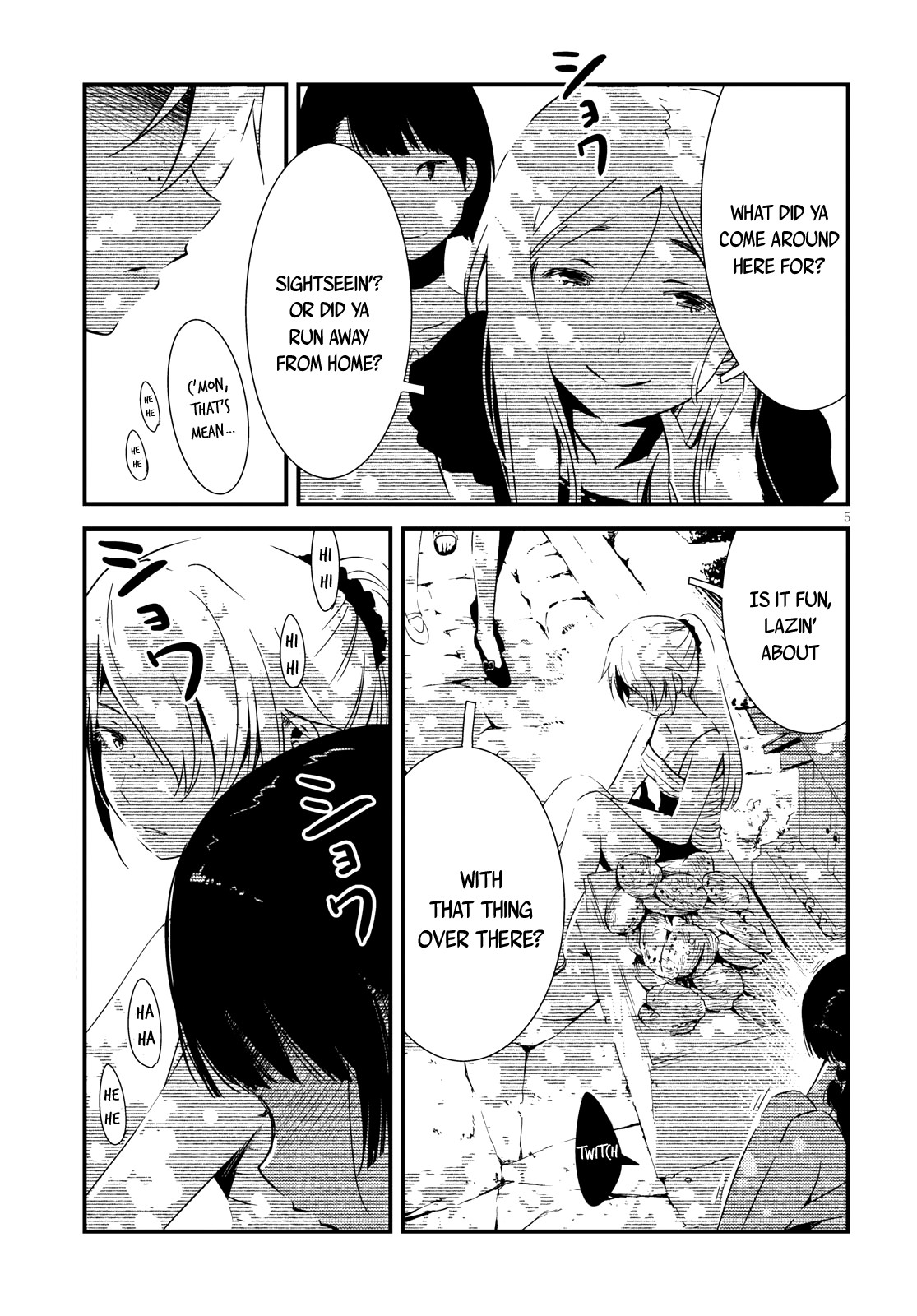 Kaijuu Iro no Shima chapter 4 page 5