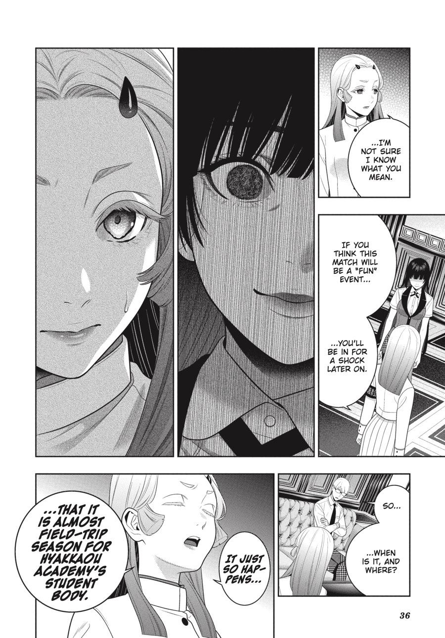 Kakegurui chapter 108 page 36