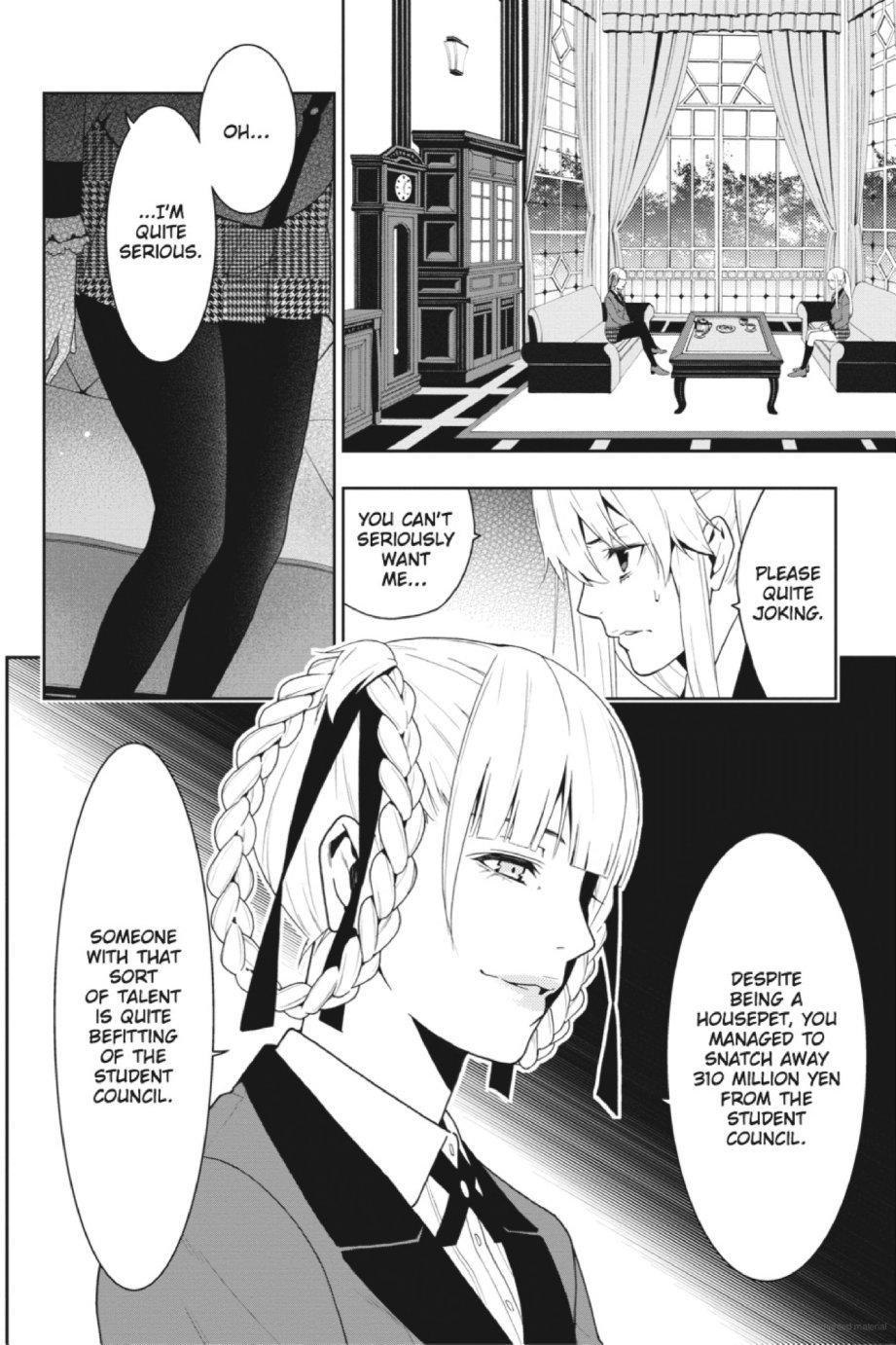 Kakegurui chapter 13 page 1