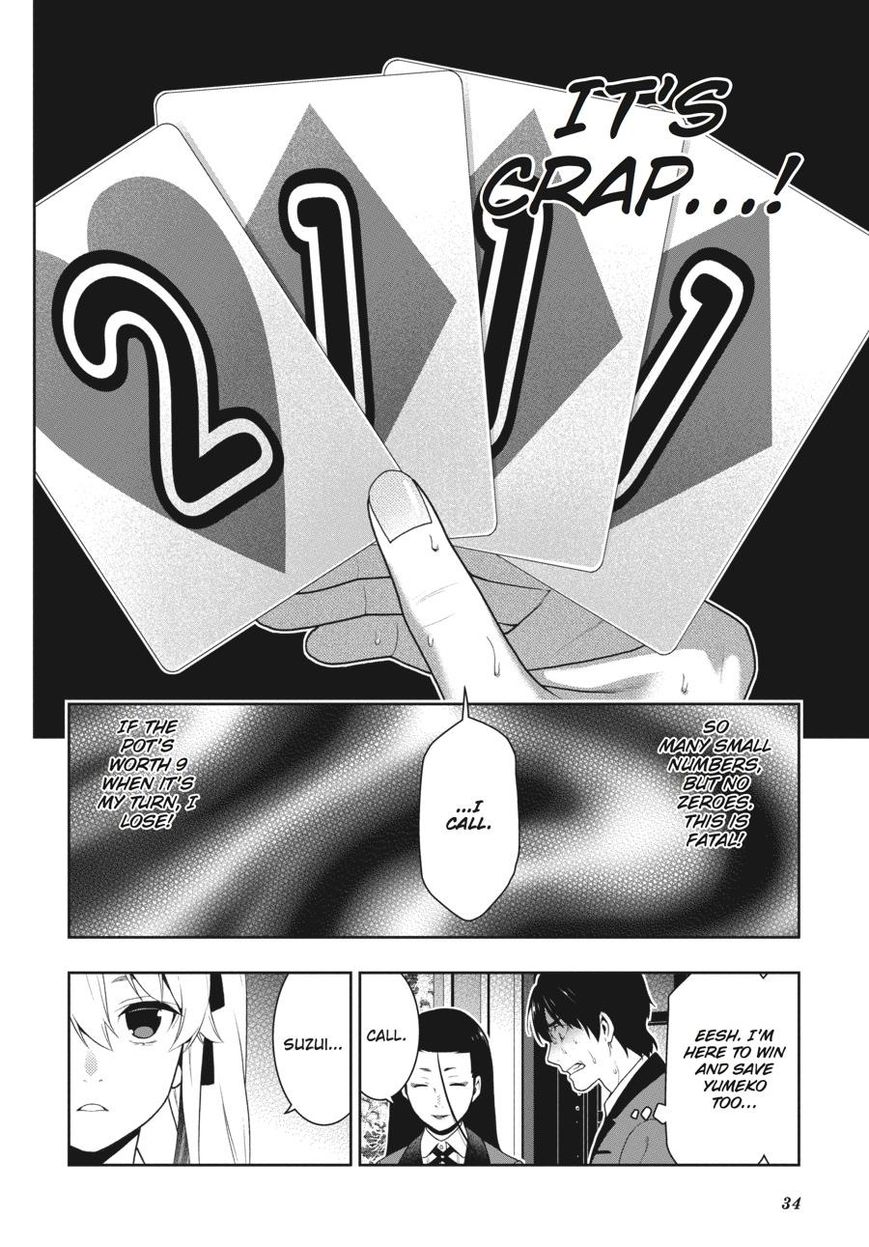 Kakegurui chapter 41 page 34