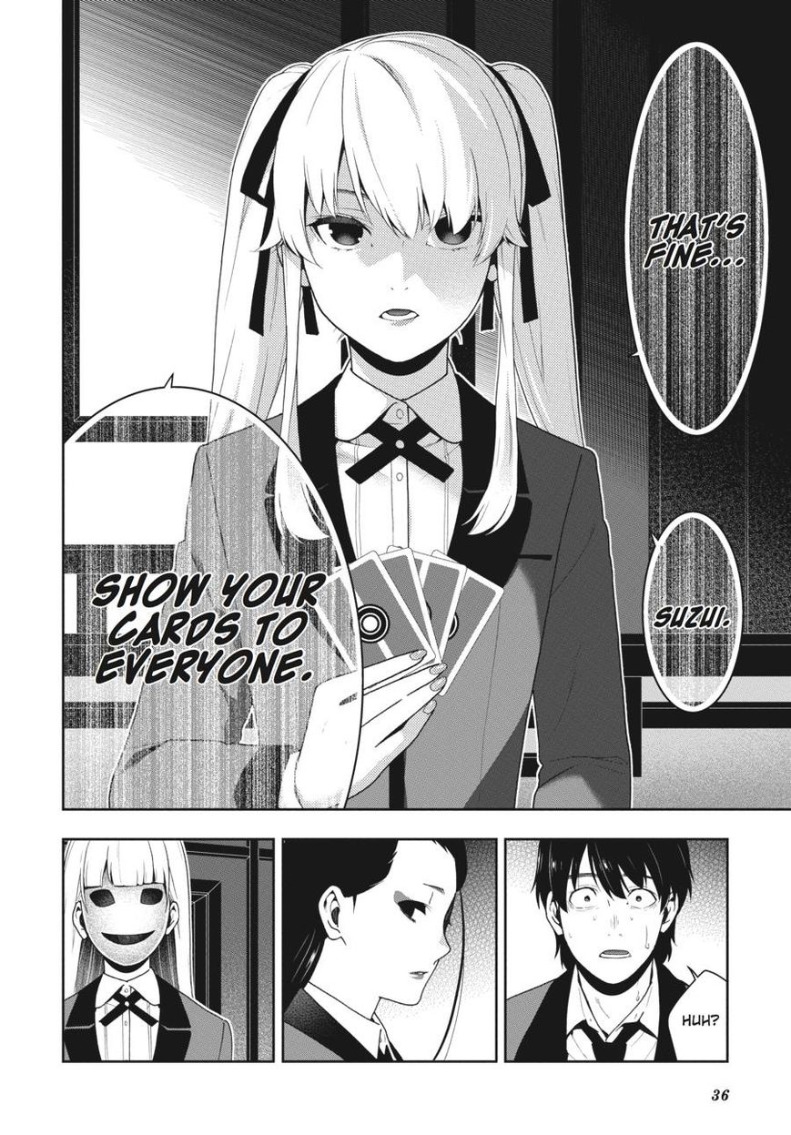 Kakegurui chapter 41 page 36