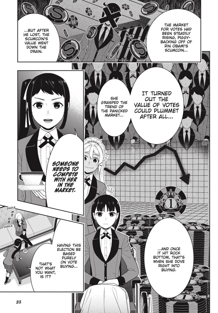 Kakegurui chapter 63 page 24