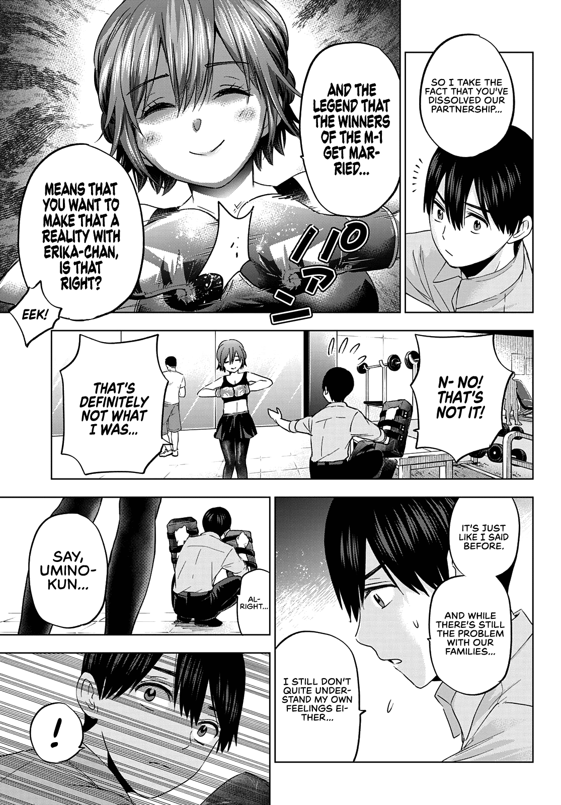 Kakkou no Iinazuke chapter 104 page 12