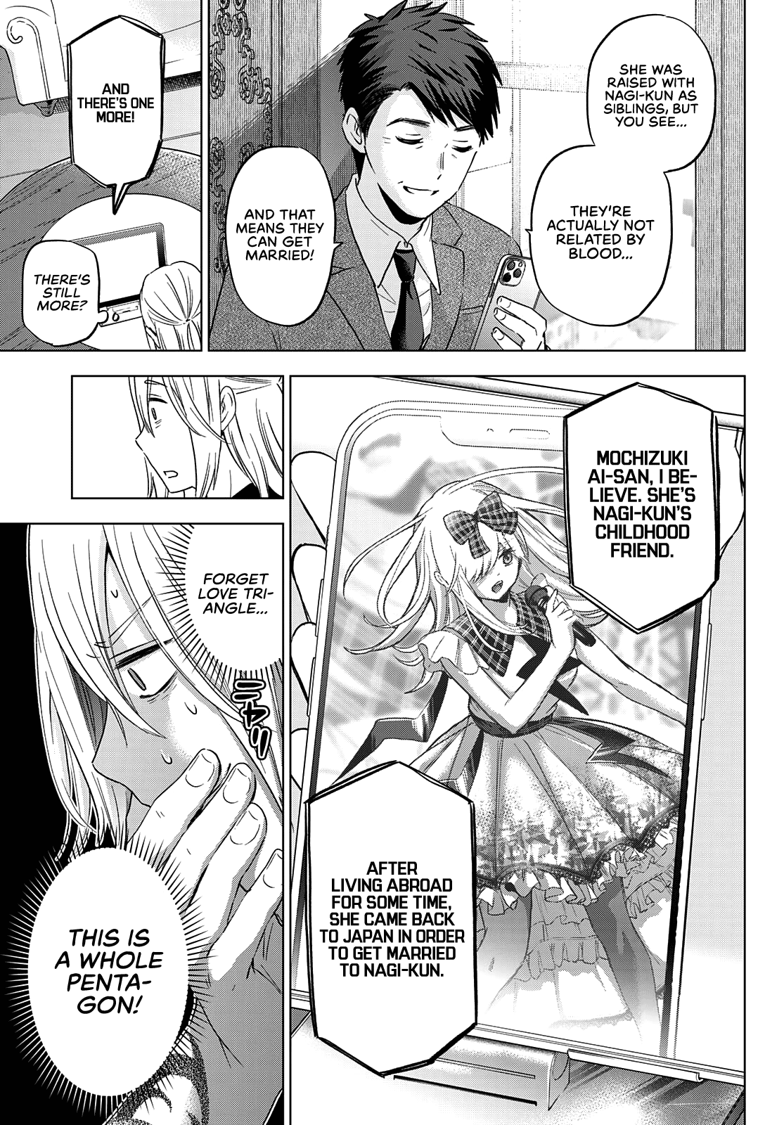 Kakkou no Iinazuke chapter 135 page 4