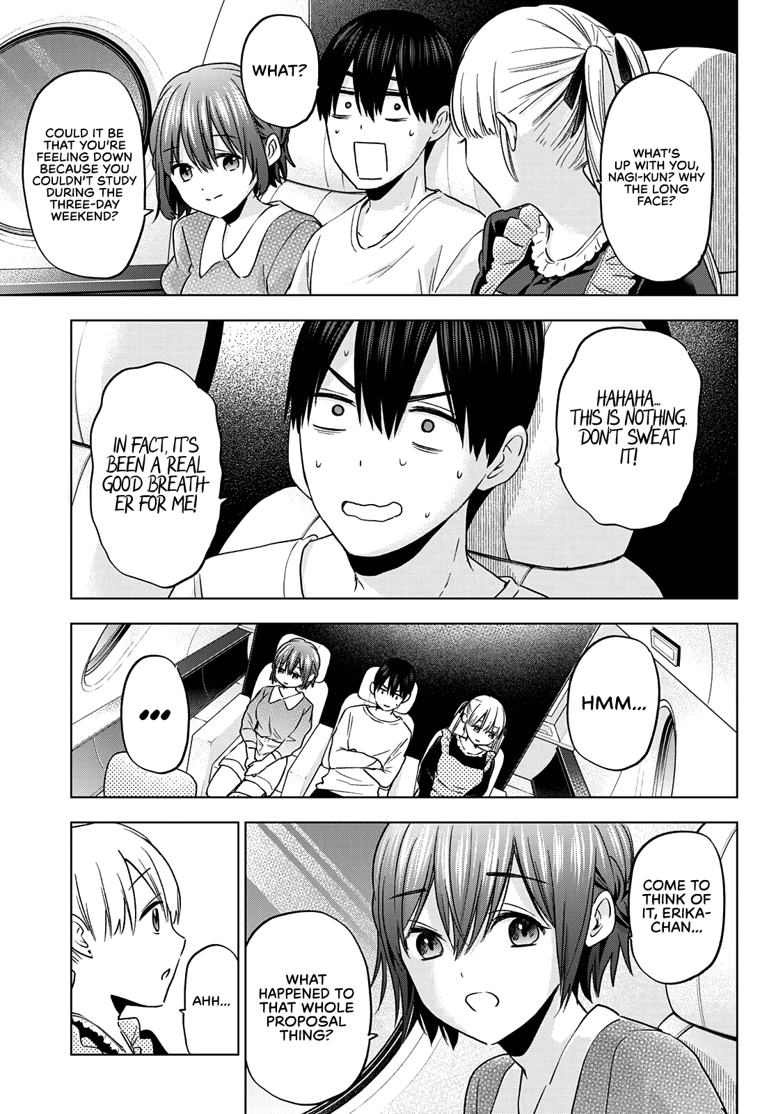 Kakkou no Iinazuke chapter 135 page 8