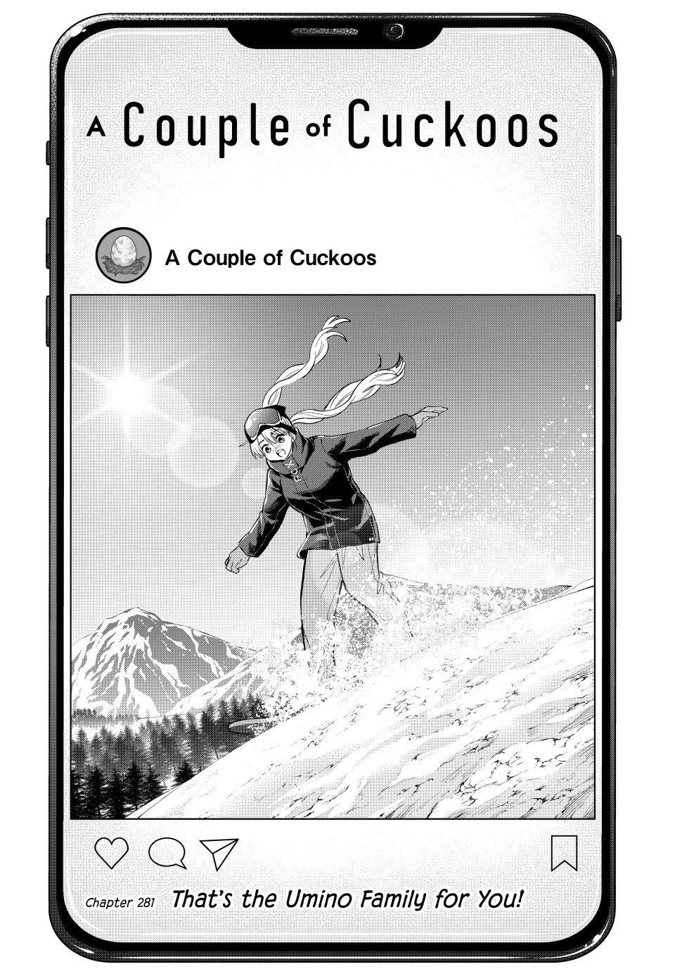 Kakkou no Iinazuke chapter 281 page 1