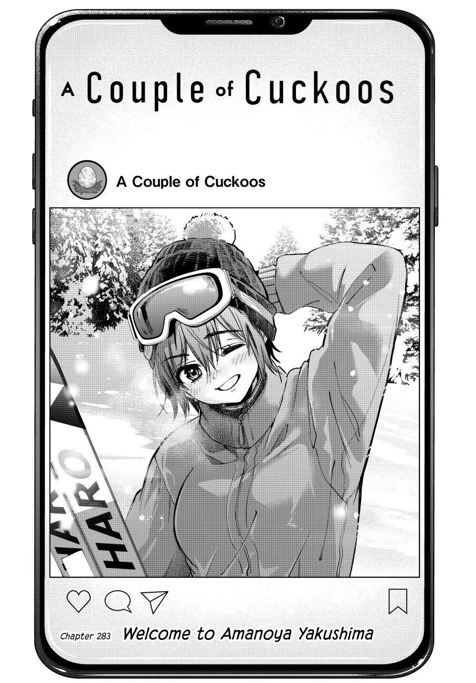 Kakkou no Iinazuke chapter 283 page 1