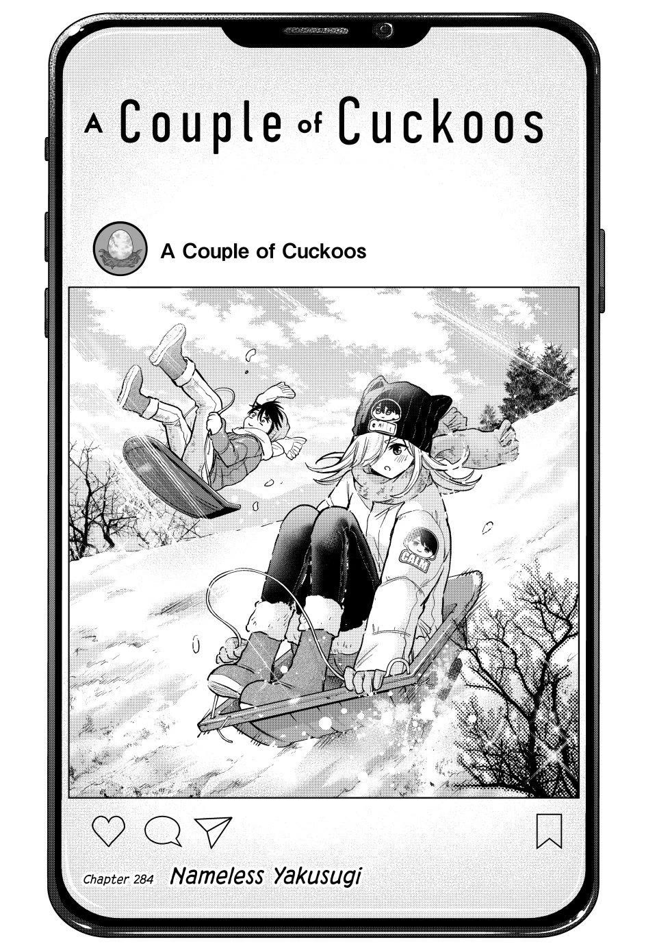 Kakkou no Iinazuke chapter 284 page 1