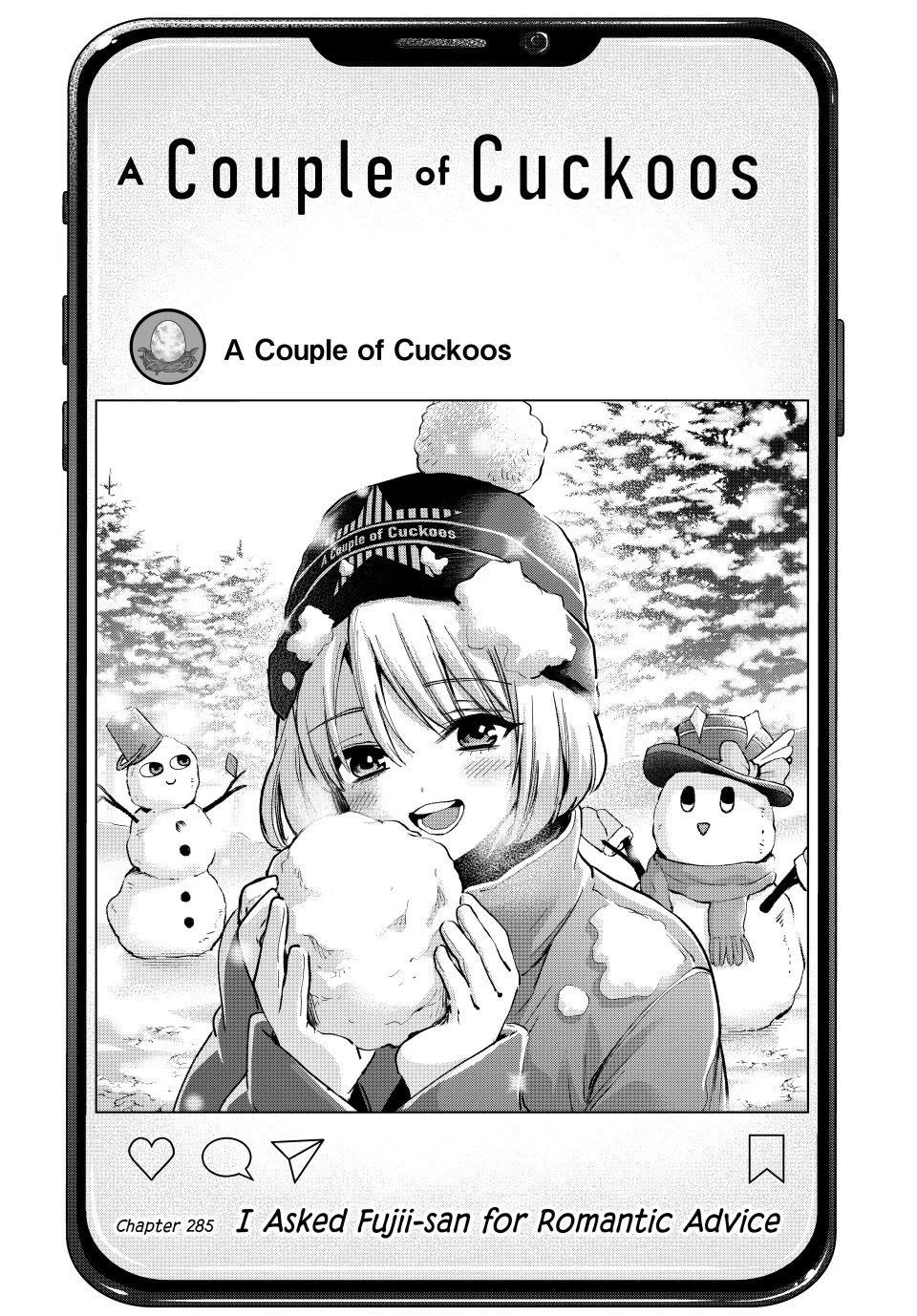 Kakkou no Iinazuke chapter 285 page 1