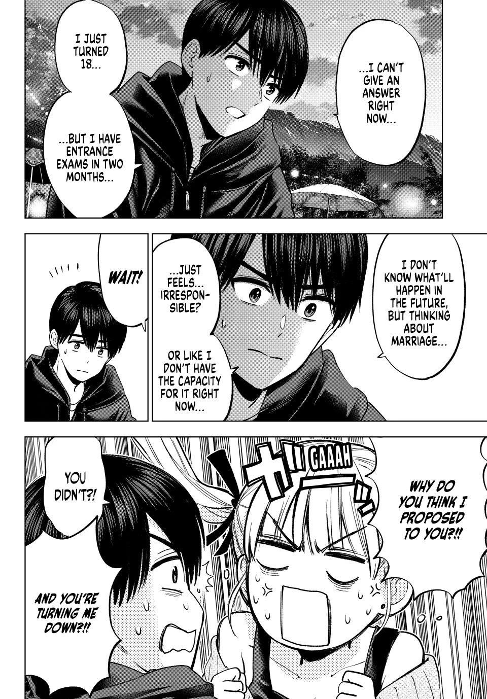 Kakkou no Iinazuke chapter 287 page 14