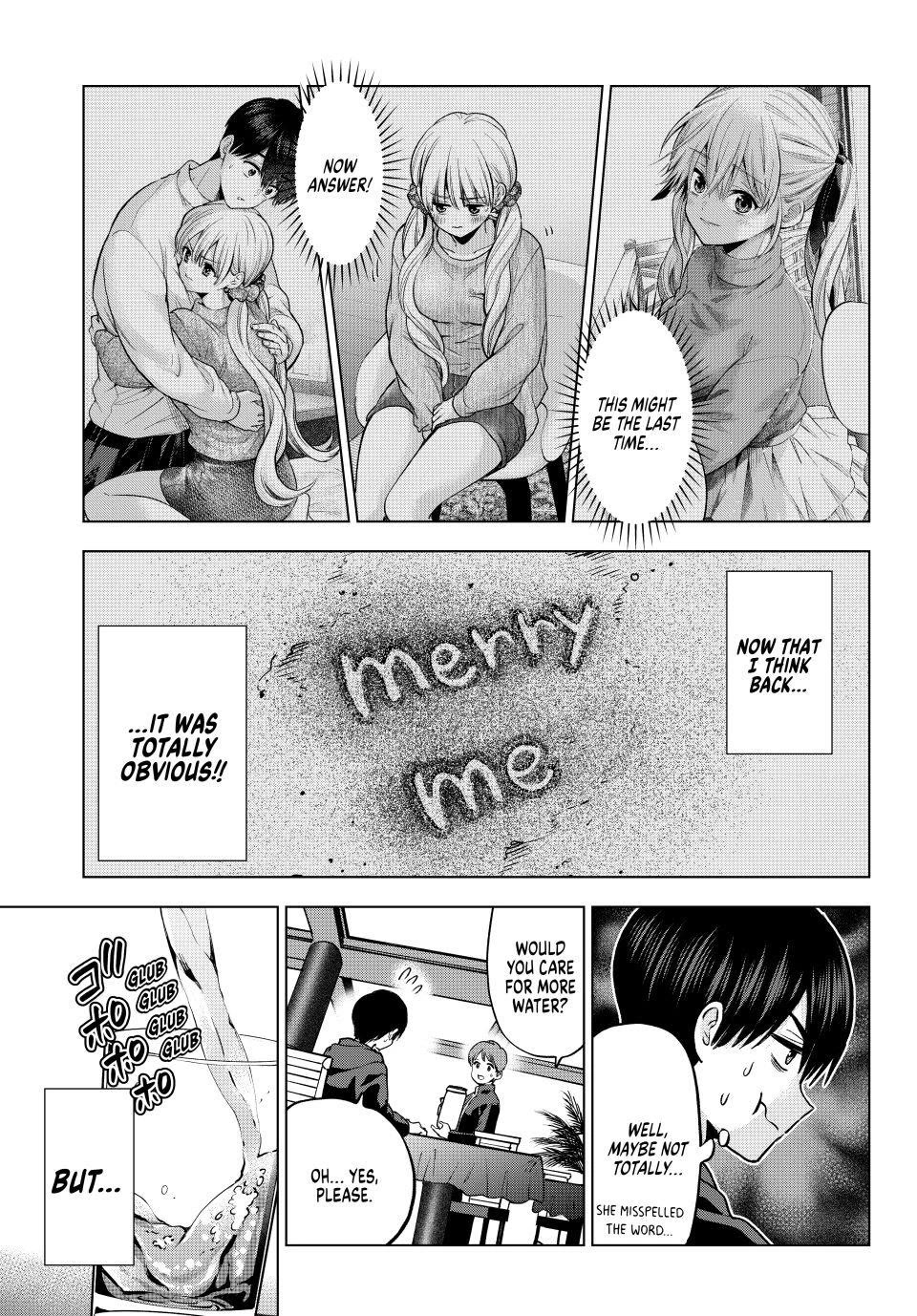 Kakkou no Iinazuke chapter 287 page 3