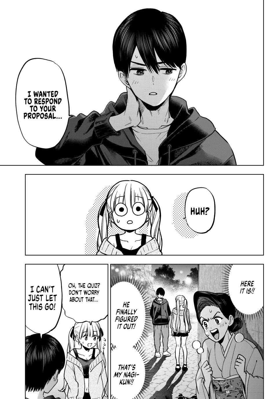 Kakkou no Iinazuke chapter 287 page 9