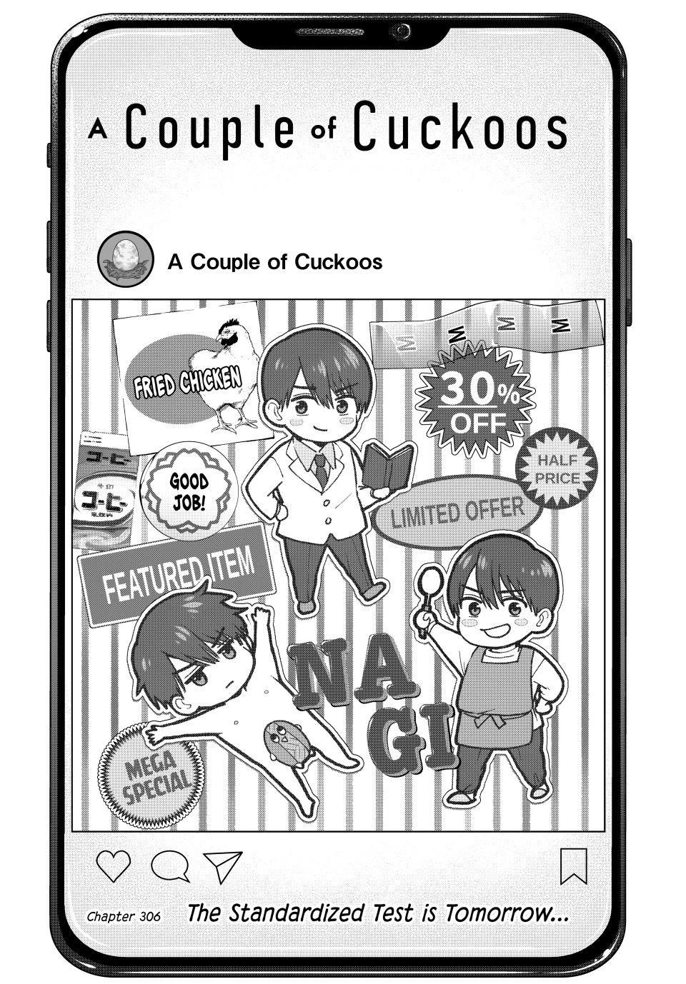 Kakkou no Iinazuke chapter 306 page 1