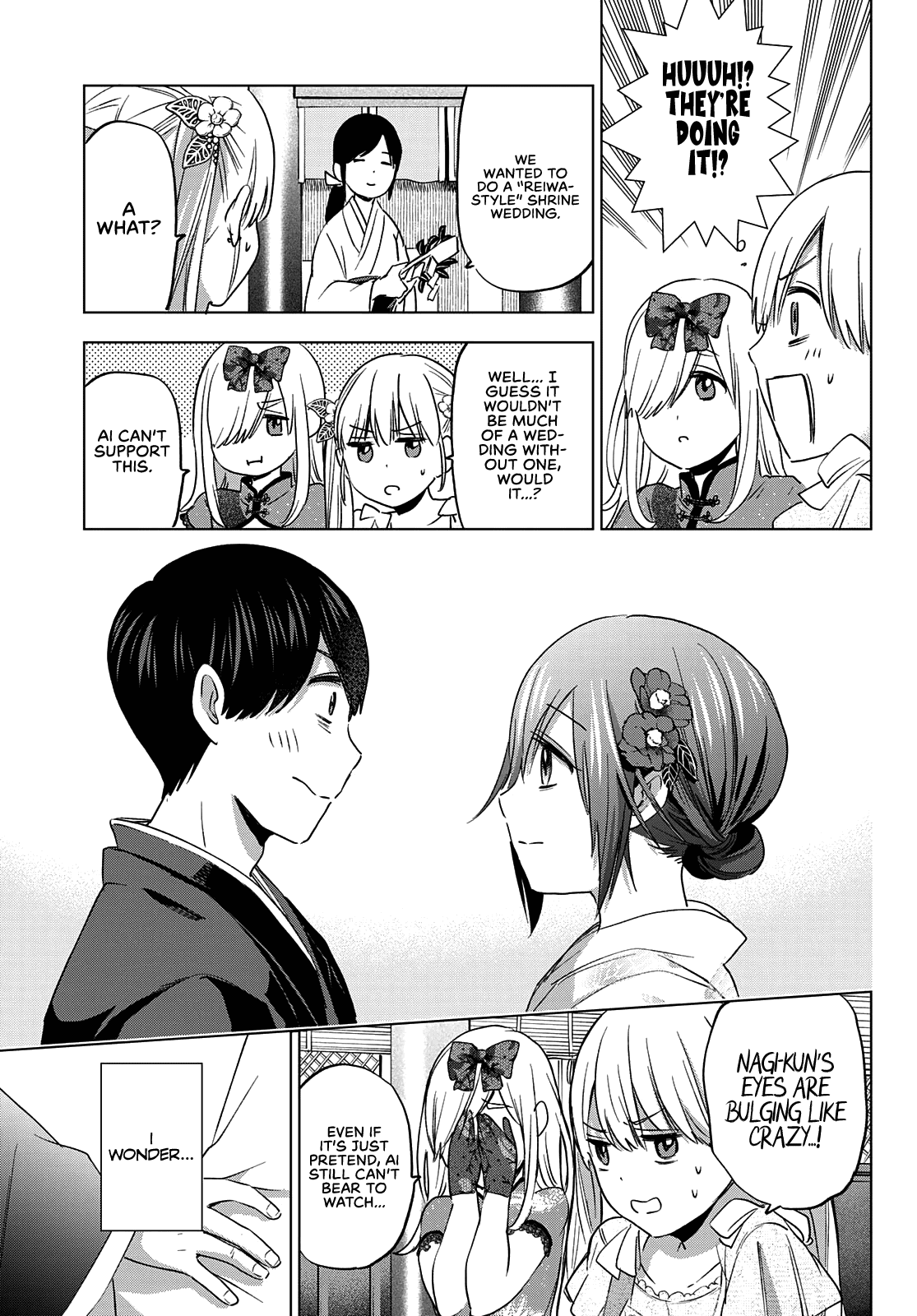 Kakkou no Iinazuke chapter 95 page 18