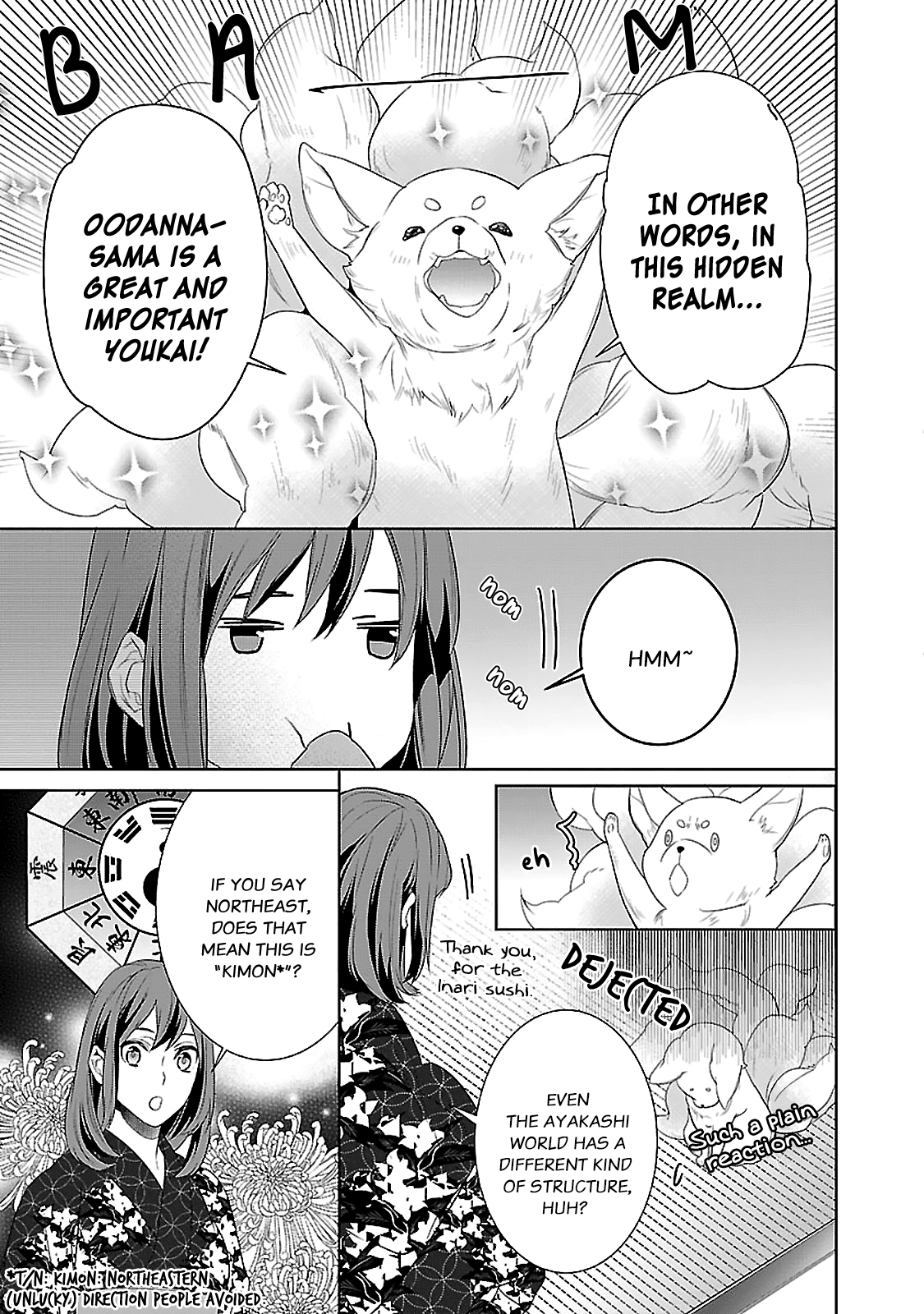 Kakuriyo no Yadomeshi: Ayakashi Oyado ni Yomeiri Shimasu. chapter 3 page 19