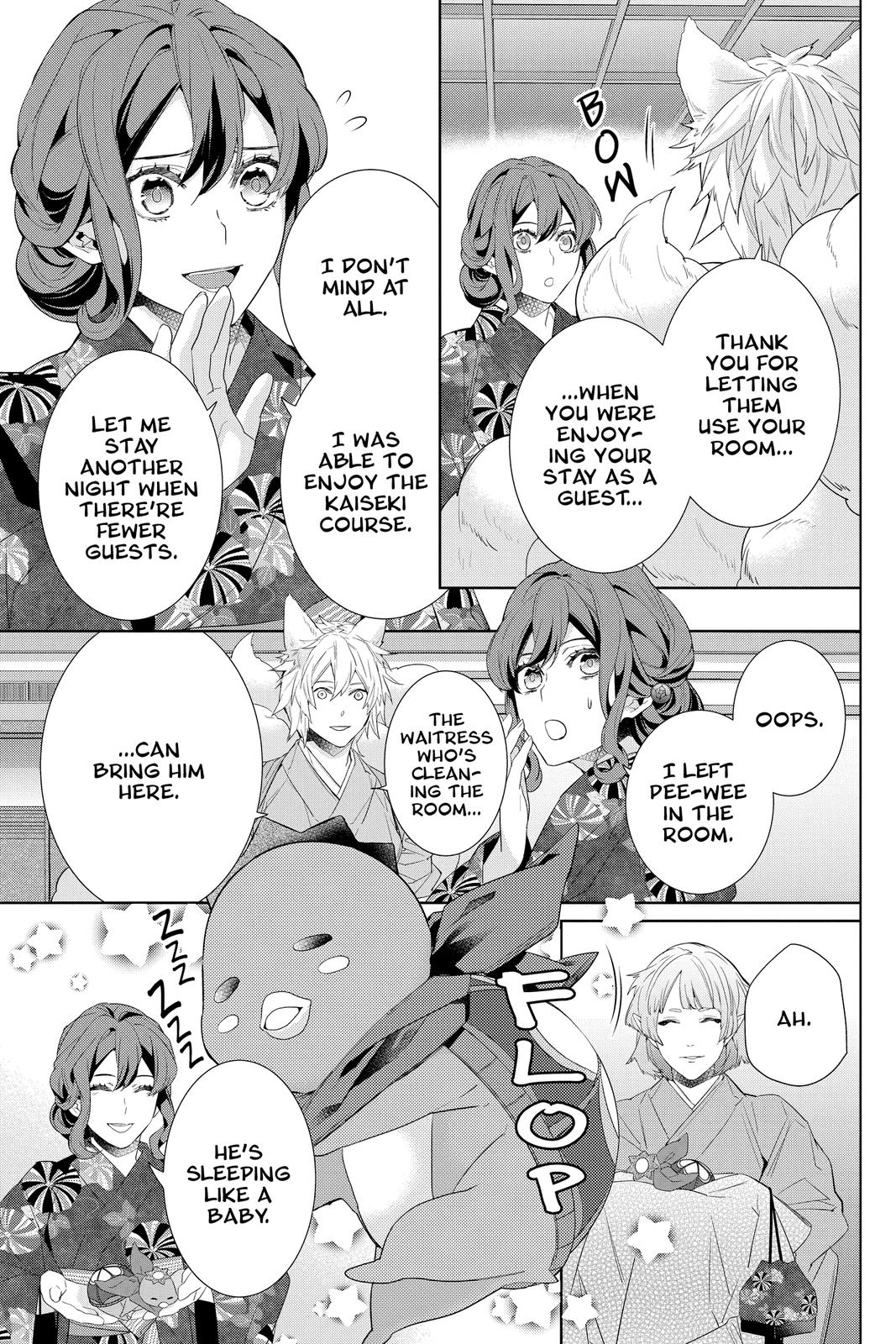 Kakuriyo no Yadomeshi: Ayakashi Oyado ni Yomeiri Shimasu. chapter 40 page 27