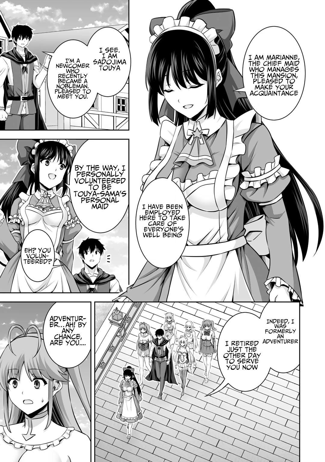 Kami no Techigai de Shindara Zumi de Isekai ni Hourikomare Mashita chapter 11 page 4