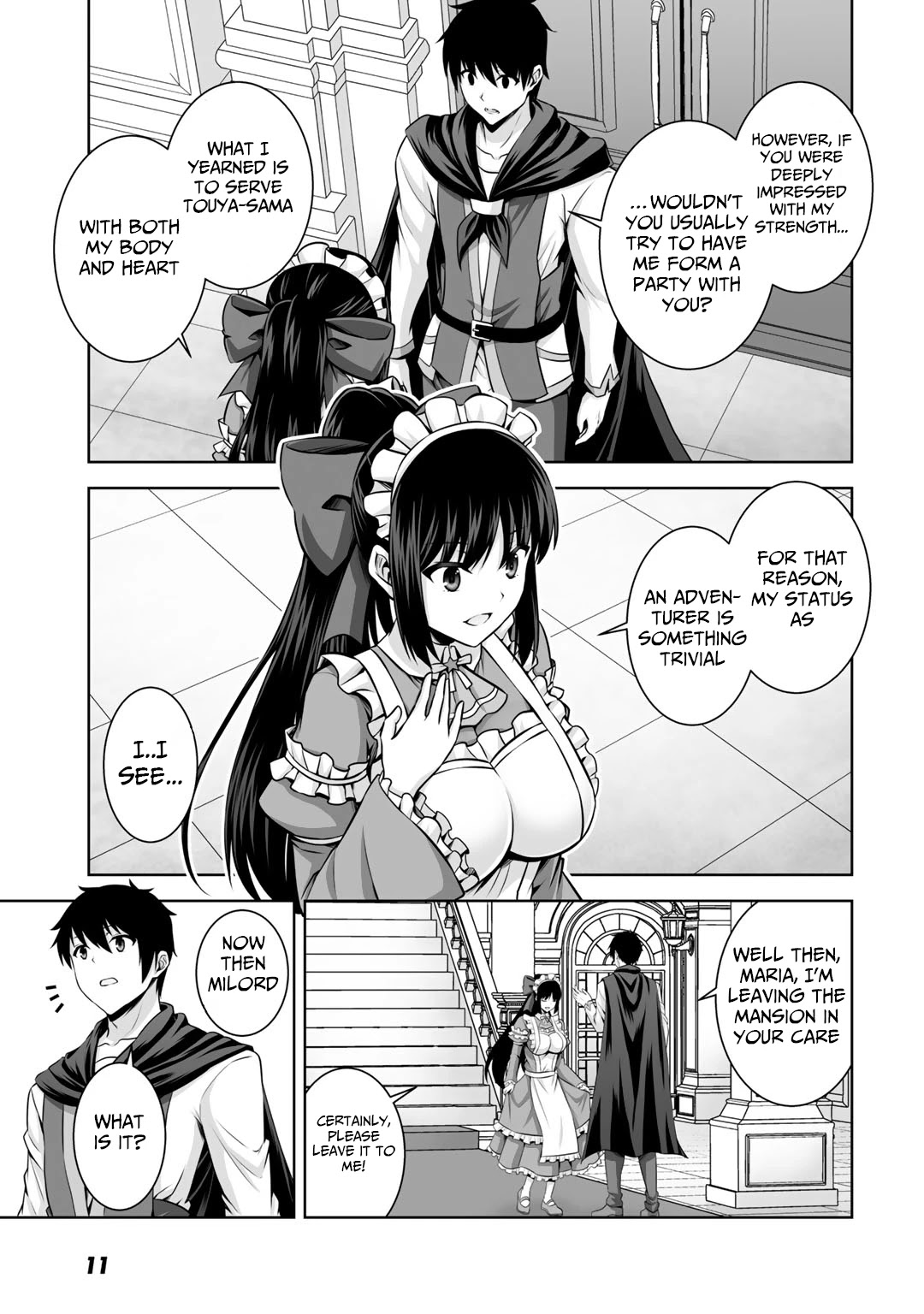 Kami no Techigai de Shindara Zumi de Isekai ni Hourikomare Mashita chapter 11 page 8