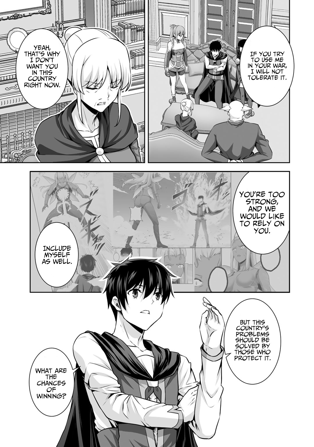 Kami no Techigai de Shindara Zumi de Isekai ni Hourikomare Mashita chapter 18 page 4