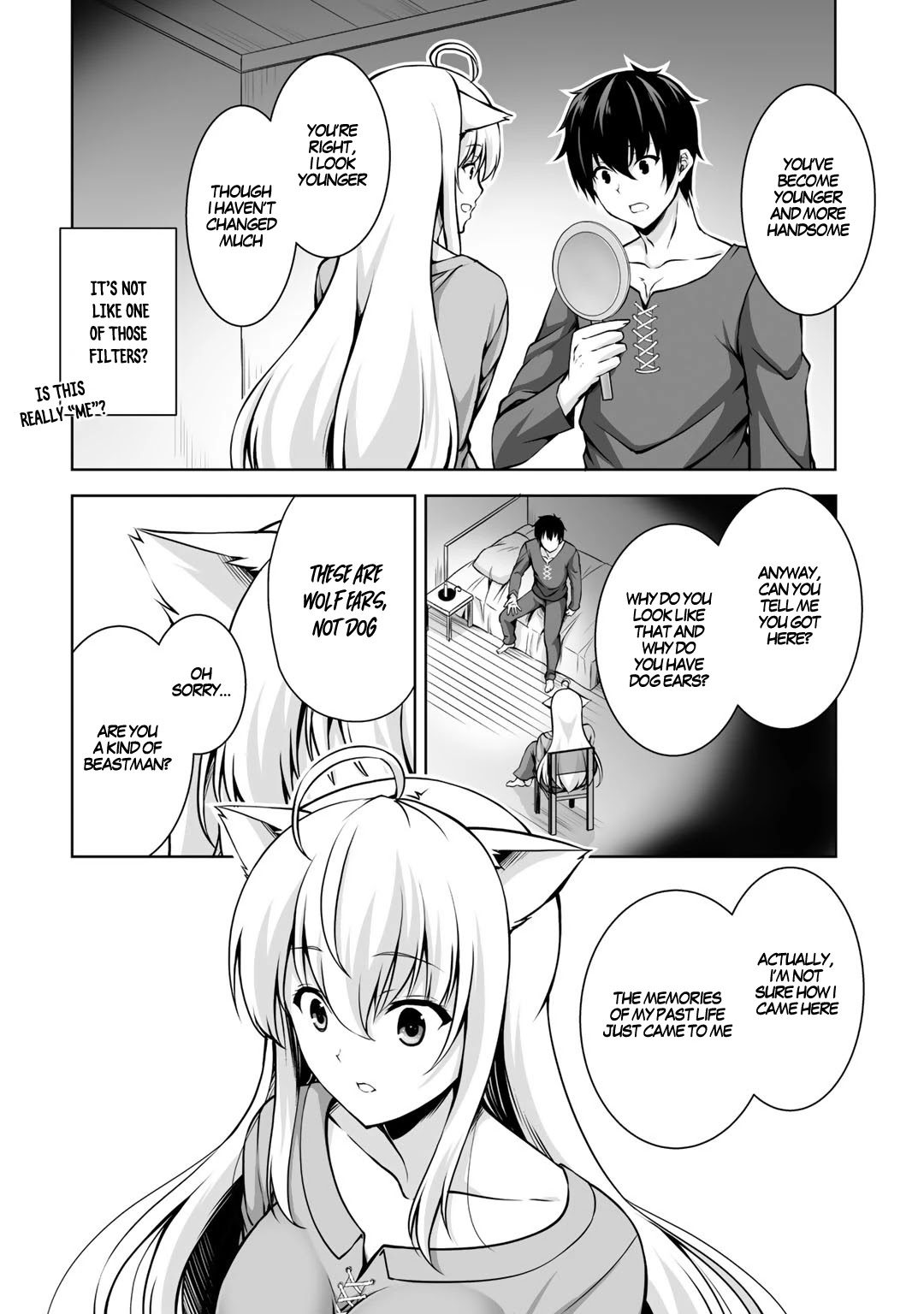 Kami no Techigai de Shindara Zumi de Isekai ni Hourikomare Mashita chapter 2 page 18