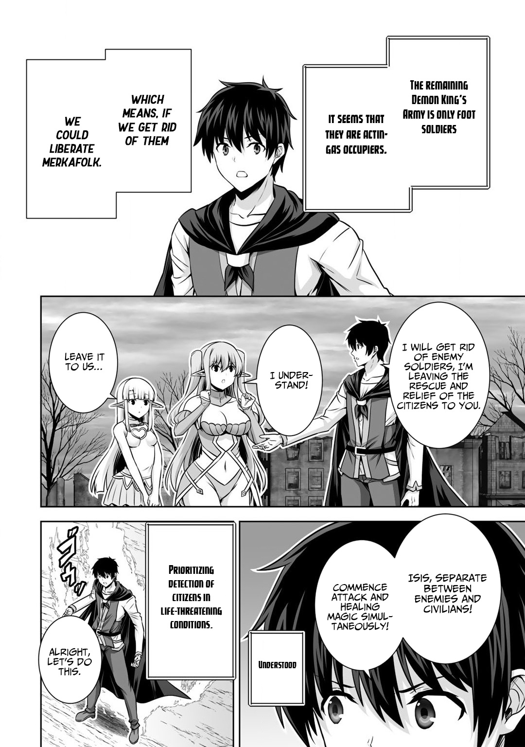 Kami no Techigai de Shindara Zumi de Isekai ni Hourikomare Mashita chapter 21 page 24